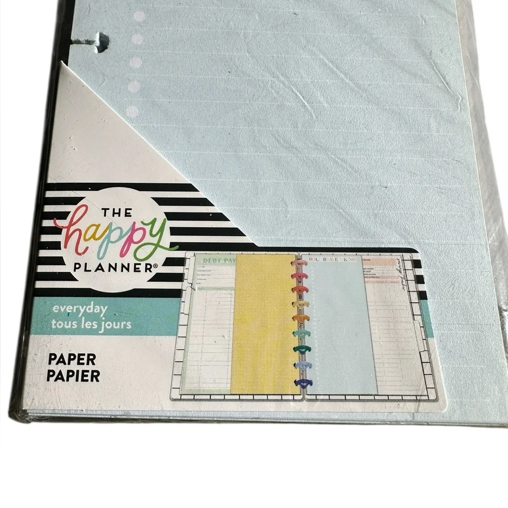 The Happy Planner Everyday 1/2 Sheet Refill Paper Pack